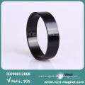 Bonded neodymium black epoxy ring magnet